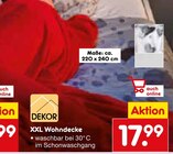 XXL Wohndecke Angebote von DEKOR bei Netto Marken-Discount Schorndorf für 17,99 €