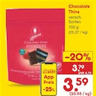 Chocalate Thins im Angebot bei Netto Marken-Discount in Garbsen Chocalate Thins Angebote von Lindt bei Netto Marken-Discount Garbsen für 3,59 €