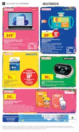 Promos Ordinateur Portable dans le catalogue "VIVEMENT LA FIN DES VACANCES" de Intermarché Hyper Ordinateur Portable en promo dans le catalogue Intermarché Hyper à la page 42