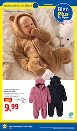 Offre Vêtement Bébé dans le catalogue Lidl du moment à la page 6