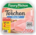 Jambon cru le torchon -25% de sel - FLEURY MICHON en promo chez Supermarchés Match Calais à 5,50 €