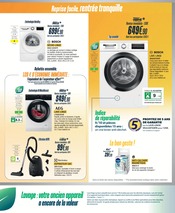 Promos Aspirateur dans le catalogue "Reprise facile, rentrée tranquille" de Proxi Confort Aspirateur en promo dans le catalogue Proxi Confort à la page 5