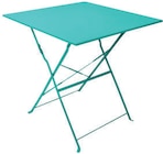 Promo Table pliante carrée camargue acier à 29,99 € dans le catalogue Maxi Bazar à Avignon