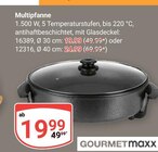 Multipfanne Angebote von GOURMETmaxx bei GLOBUS Altenburg für 19,99 €
