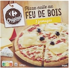 Le 2ème à -30% Sur la gamme pizzas cuites au feu de bois CARREFOUR ORIGINAL - CARREFOUR ORIGINAL dans le catalogue Supermarchés Match