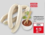 Geflügelbratwurst im Angebot bei Marktkauf in Leonberg Geflügelbratwurst Angebote bei Marktkauf Leonberg für 1,29 €