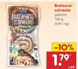 Bratwurstschnecke für 1,79 € bei Netto Marken-Discount im Angebot Bratwurstschnecke im aktuellen Netto Marken-Discount Prospekt
