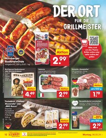 Rindfleisch im Netto Marken-Discount Prospekt "Aktuelle Angebote" mit 55 Seiten (Augsburg)