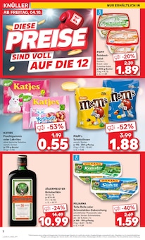 Jägermeister Angebot im aktuellen Kaufland Prospekt auf Seite 2