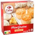 Mini gratins surgelés - CARREFOUR EXTRA en promo chez Carrefour Mini gratins surgelés - CARREFOUR EXTRA dans le catalogue Carrefour
