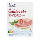 Épaule cuite standard à Carrefour dans Génissac