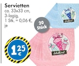 Servietten im Angebot bei TEDi in Homburg Servietten Angebote bei TEDi Homburg für 1,25 €