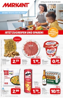 Aktueller Markant Nordwest Prospekt "DER MARKT FÜR GUTES ESSEN UND TRINKEN" Seite 1 von 7 Seiten für Leer