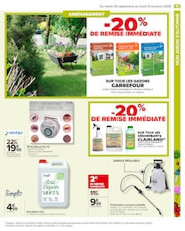 Offre Désherbant dans le catalogue Carrefour du moment à la page 17