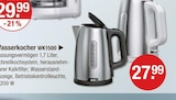 Wasserkocher WK1500 Angebote bei V-Markt Kaufbeuren für 27,99 €