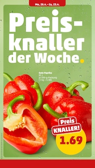 Paprika im Penny Prospekt "Wer günstig will, muss Penny." mit 38 Seiten (Moers)