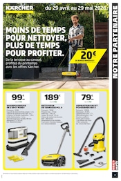Aspirateur en promo dans le catalogue Brico Dépôt à la page 9