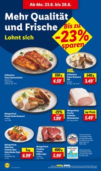 Rindfleisch im aktuellen Lidl Prospekt (Göttingen) Rindfleisch im Lidl Prospekt "LIDL LOHNT SICH" mit 64 Seiten (Göttingen)