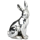 Großer Deko-Hase in Silber-Optik bei Ernstings family im Sundern Prospekt für 22,99 €