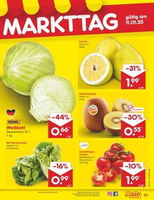 Tomaten im Netto Marken-Discount Prospekt "Aktuelle Angebote" mit 61 Seiten (Offenbach (Main))