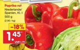 Aktuelles Paprika rot Angebot bei Netto Marken-Discount in Hannover ab 1,45 €