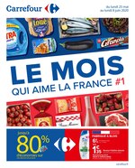 Catalogue Carrefour à Vincennes, avec 96 pages Prospectus Carrefour à Vincennes, "Le mois qui aime la France", 96 pages, 25/05/2020 - 08/06/2020