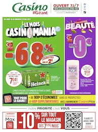 Géant Casino Catalogue "Le mois Casinomania", 84 pages, Matheflon,  16/05/2022 - 29/05/2022