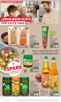 Bio Öl im Kaufland Prospekt "Aktuelle Angebote" mit 74 Seiten (Essen)