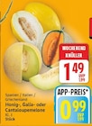 Honig-, Galia- oder Cantaloupemelone für 0,99 € bei E center im Angebot Honig-, Galia- oder Cantaloupemelone im aktuellen E center Prospekt