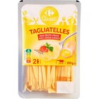 Tagliatelles fraîches - CARREFOUR CLASSIC' en promo chez Carrefour Tagliatelles fraîches - CARREFOUR CLASSIC' dans le catalogue Carrefour