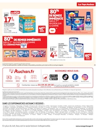 Prix et réduction Lave-Vaisselle dans le prospectus Auchan Supermarché en cours Offre Lave-Vaisselle dans le catalogue Auchan Supermarché du moment à la page 15