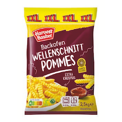 Wellenschnitt Pommes XXL
