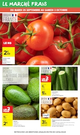 Promos Tomate dans le catalogue "Carrefour market" de Carrefour Market Tomate en promo dans le catalogue Carrefour Market à la page 14