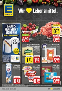 Aktueller EDEKA Prospekt für Itterbeck und Ungebung, Seiten zum blättern EDEKA Prospekt Aktuelle Angebote mit Seiten in Itterbeck und Umgebung