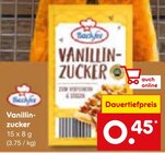 Vanillinzucker im Angebot bei Netto Marken-Discount in Wilhelmshaven Vanillinzucker Angebote von Backfee bei Netto Marken-Discount Wilhelmshaven für 0,45 €