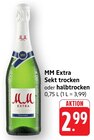 Sekt trocken Angebote von MM Extra bei E center Bietigheim-Bissingen für 2,99 €