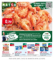 Catalogue Supermarchés Supermarchés Match en cours à Roncourt et alentours, C'EST TOUS LES JOURS LE MARCHÉ, 16 pages, 09/04/2024 - 21/04/2024