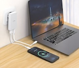 Chargeur secteur GaN 65W USB-C / USB-A - REVOLT en promo chez PEARL Suresnes à 19,99 €