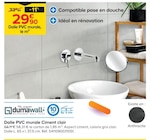 Promo Dalle PVC murale Ciment clair à 29,90 € dans le catalogue Castorama à Villenave-d'Ornon