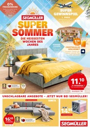 Segmüller Prospekt für Fürth mit 6 Seiten Segmüller Prospekt für Fürth: "SEGMÜLLER SUPER SOMMER", 6 Seiten, 08.08.2022 - 20.08.2022
