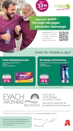 Aktueller mea - meine apotheke Apotheken Prospekt für Balingen: Unsere April-Angebote mit 4} Seiten, 01.04.2026 - 30.04.2026