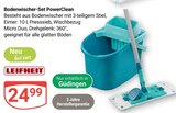 Bodenwischer-Set PowerClean Angebote von LEIFHEIT bei GLOBUS St. Ingbert für 24,99 €