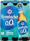 herb zuckerfrei oder Alkoholfrei 0,0% im Angebot bei Netto Marken-Discount in Ottweiler herb zuckerfrei oder Alkoholfrei 0,0% Angebote von Krombacher bei Netto Marken-Discount Ottweiler für 3,79 €
