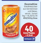 40 Extra-Punkte = 0.40€ von Ovomaltine bei EDEKA im Angebot 40 Extra-Punkte = 0.40€ von Ovomaltine im aktuellen EDEKA Prospekt