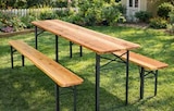 Promo Table + 2 bancs pliants à 79,00 € dans le catalogue Rural Master à Le Soler