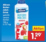 Butter-milch-Drink von Milram für 1,29 € bei Netto Marken-Discount im Angebot Butter-milch-Drink von Milram im aktuellen Netto Marken-Discount Prospekt