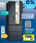 RF632N4WFE French Door Angebote von Hisense bei EURONICS Arnsberg für 799,00 €