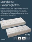 Matratze für Boxspringbetten BF 9 Angebote bei Möbel Inhofer Memmingen