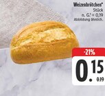 Weizenbrötchen Angebote bei E center Hof für 0,15 €