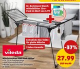 Wäschetrockner KING Black Edition im Angebot bei Penny in Mainz Wäschetrockner KING Black Edition Angebote von Vileda bei Penny Mainz für 27,99 €